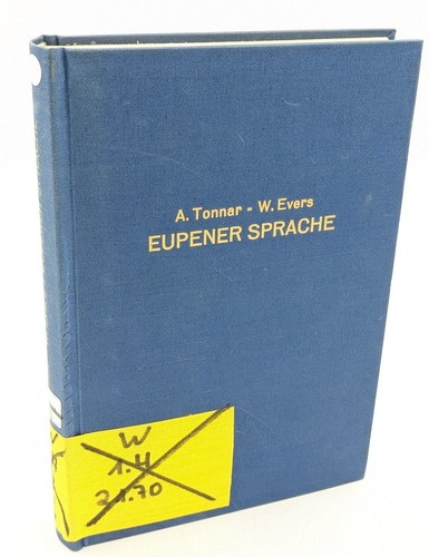Wörterbuch der eupener - wörterbuch,